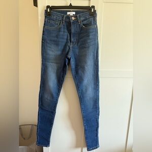 Forever 21 Dark Blue Skinny Jeans